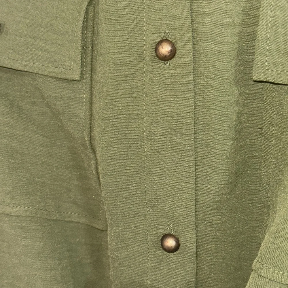 NWOT Rachel Zoe Olive Green Blouse with Pockets!! - Picture 3 of 7